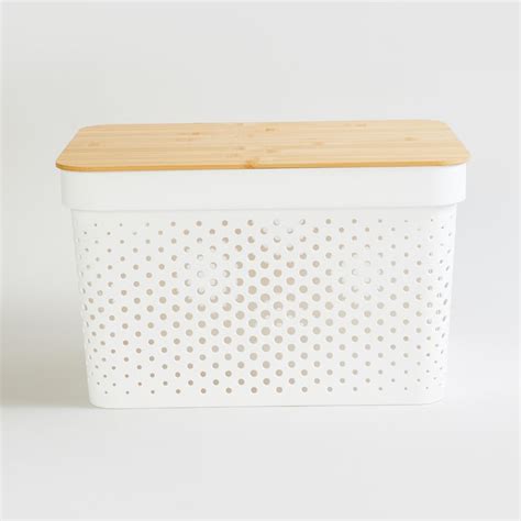 Buy Regan Plastic Storage Basket with Lid from Home Centre at just INR ...