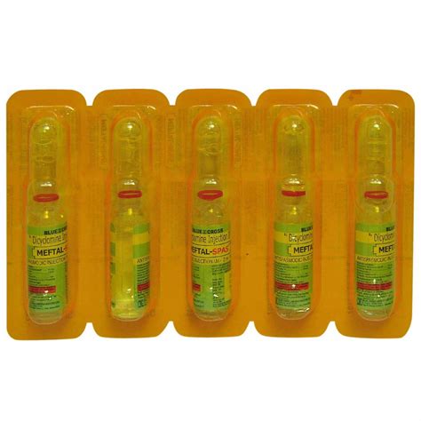 Meftal Spas Injection 2 ml | Uses, Side Effects, Price | Apollo Pharmacy