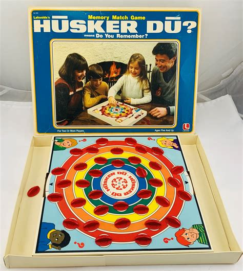 Husker Du Game - 1981 - Lakeside - Great Condition | Mandi's Attic Toys