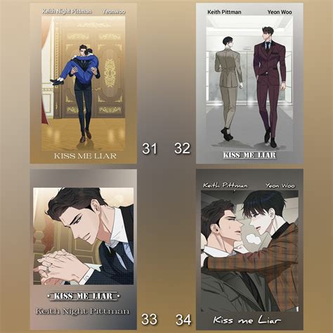 Kiss Me Liar Manhwa Keith Yeonwoo Yaoi Manga Keith Night - Etsy UK