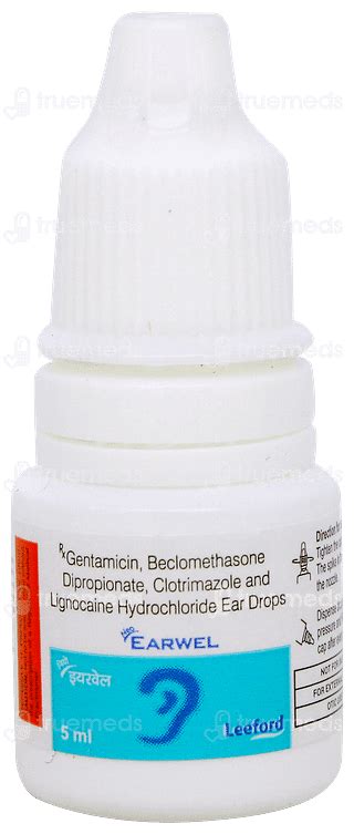 Neo Earwel Ear Drops 5ml - Uses, Side Effects, Dosage, Price | Truemeds