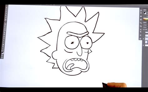 Rick And Morty Drawing at PaintingValley.com | Explore collection of ...