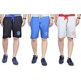 Ezee Sleeves Men's Cotton Checks Shorts for Gyming/Jogging/Running ...