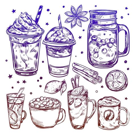 Drink clipart black white Images - Free Download on Freepik