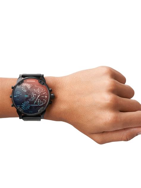 Diesel DZ7395: Buy Diesel The Daddies Series Black Watch DZ7395 for Men ...