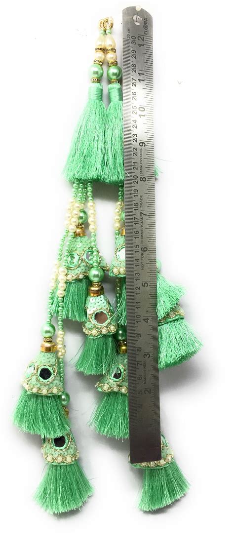 Hanging Latkan For Lehenga Green | Buy Online | Inhika.Com – Inhika.com