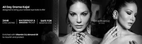 All Day Drama - 24hrs Waterproof Kajal - Black – Star Struck by Sunny Leone
