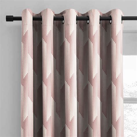 OSLO BABY PINK BLACKOUT CURTAINS
