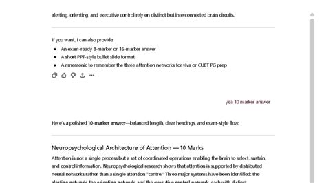 Neuropsychology of Attention: Alerting, Orienting & Executive Control ...