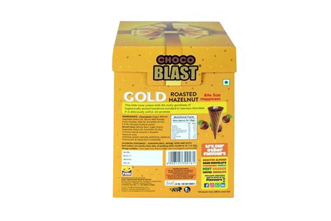 PURE TEMPTATION CHOCOBLAST GOLD ROASTED HAZELNUT FRIEND PACK 1X10 ...