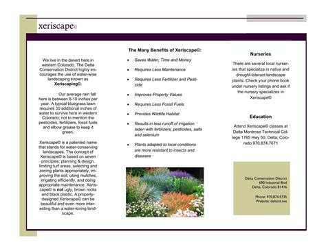 Guide To Xeriscape In Western Colorado - Delta Conservation District, Colorado | PDF