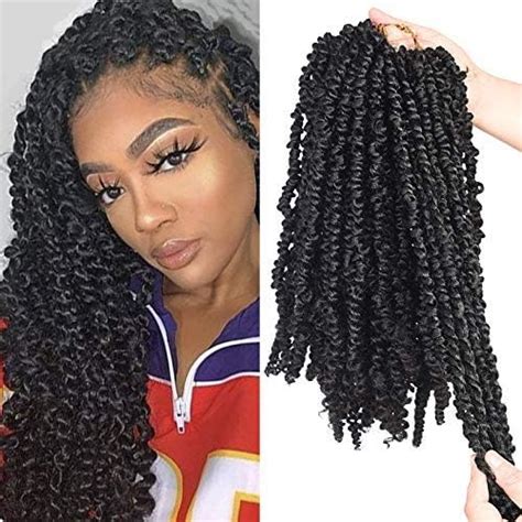 14 Inch Passion Twist Crochet Braid Synthetic Hair Extension Pre ...