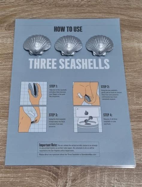 3 Seashells Demolition Man - Etsy UK