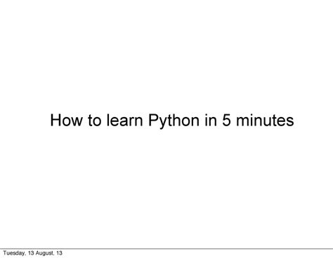 Python En 5 Minutes 的图像结果
