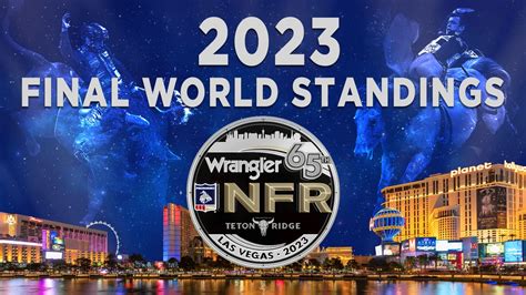 Final 2023 PRCA World Standings - Montana Pro Rodeo