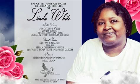Linda White Obituary in Lithonia at Tri-Cities Funeral Home | Obit