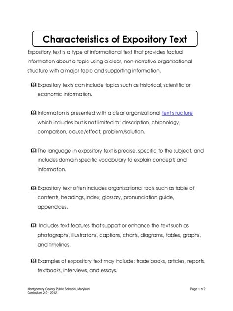 Key Insights into the Defining Characteristics and Structural Elements ...