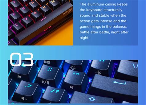 HyperX Alloy Origins 65 Percent (Aqua Tactile Switches) Mechanical ...