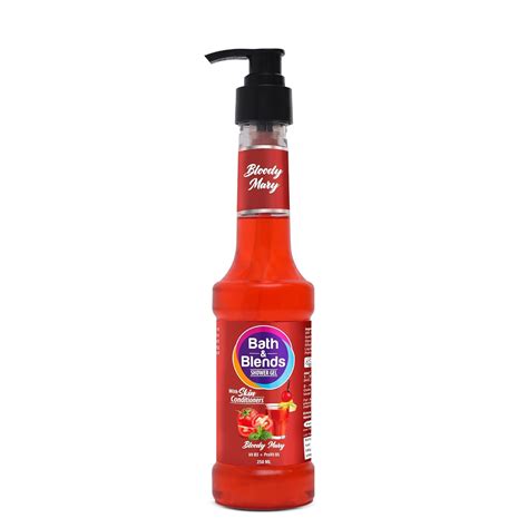 Bath & Blends Bloody Mary Shower Gel | Hydrate & Moisturize Skin |100% ...