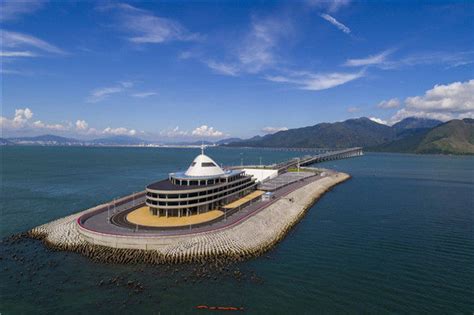 港珠澳大桥将启动东人工岛旅游开发 360度全景看岛 _深圳新闻网