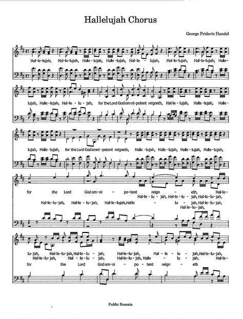 Hallelujah Easter Lyrics Printable | Rossy Printable