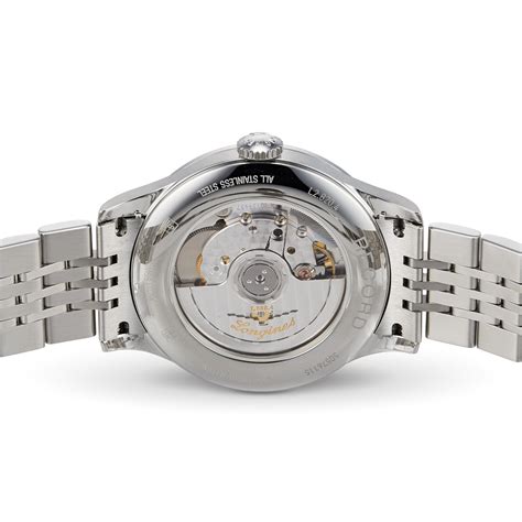 Longines Record 38mm Automatic Chronometer Mens Watch L28204116 ...