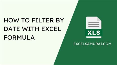 Image result for Filter Date Excel