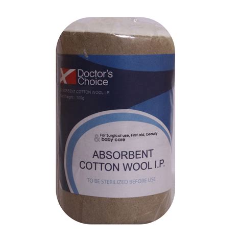 Doctor's Choice Absorbent Cotton Wool I.P., 100 gm Price, Uses, Side ...