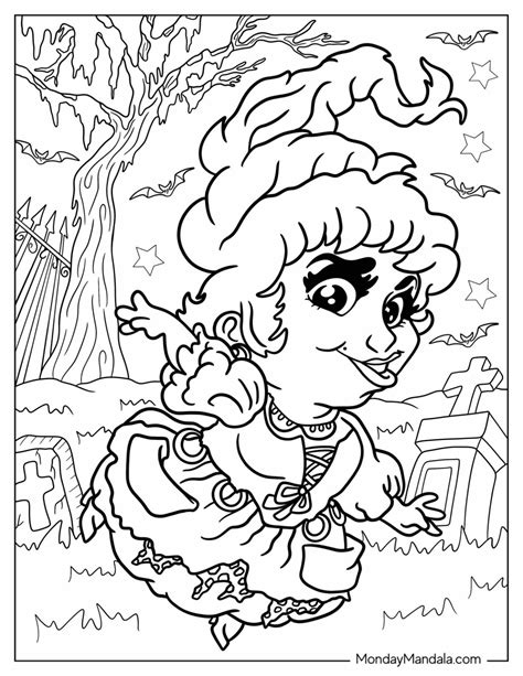 20 Hocus Pocus Coloring Pages (Free PDF Printables)