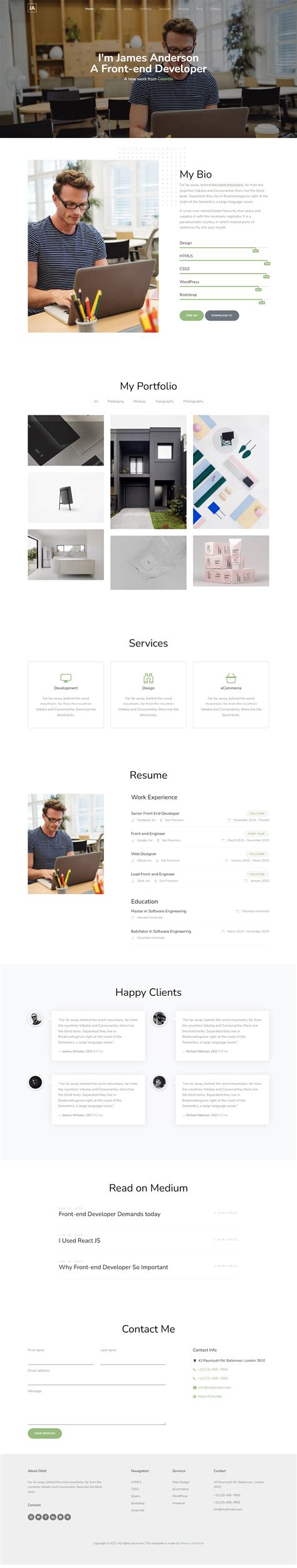 Image result for Web Developer Website