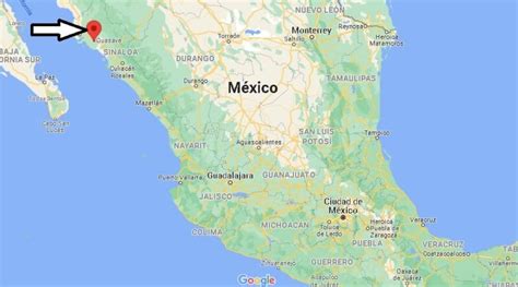 ¿Dónde está Guasave en Mexico? Mapa Guasave - ¿Dónde está la ciudad?