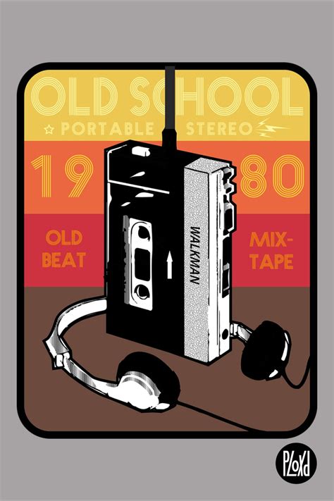 Walkman old school retro | Retro, Cassette tape art, Vinyl music