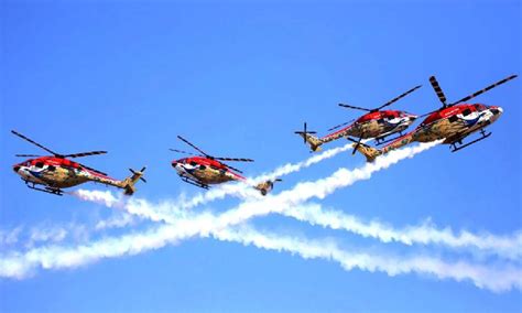 IAF's Sarang team to perform helicopter aerobatics at Wings India 2022