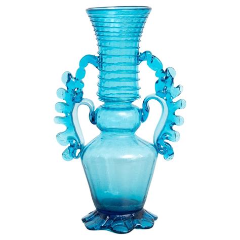 Exceptional Blown Glass Vase - Early XXth Century - Spanish ...