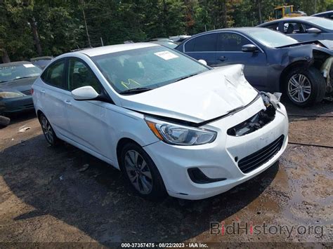Report KMHCT4AE5HU332781 HYUNDAI ACCENT 2017 White Gasoline - price and ...