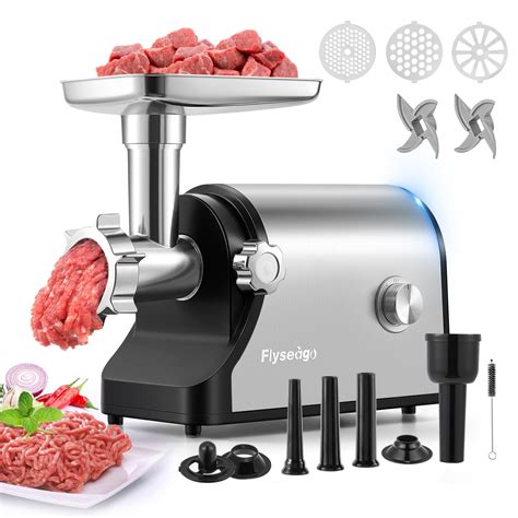 Amazon.com: Flyseago Electric Meat Grinder 3200W Heavy Duty Commercial ...
