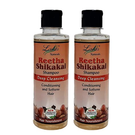 Buy Lalas Reetha Shikakai Shampoo- 250ml, Pack Of 2 Online at Low ...