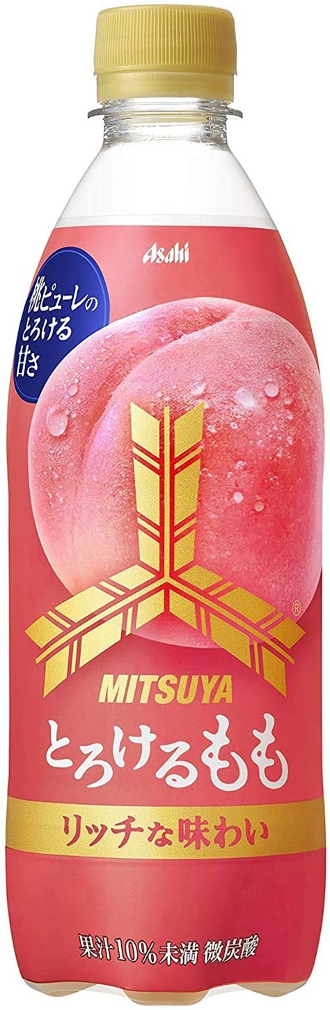 Buy ASAHI Mitsuya Cider Kuchidoke Momo 500 ml x 6 PET bottles ...