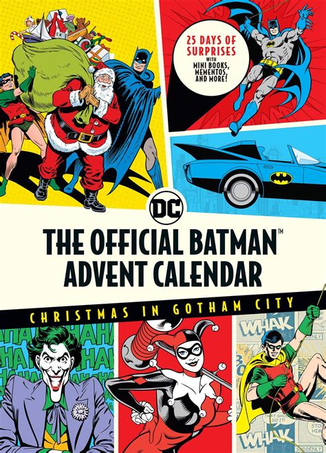 Amazon.com: The Official Batman™ Advent Calendar: Christmas in Gotham ...
