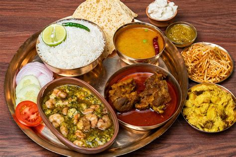 Heritage Kasturi Mutton-Chingri Thali – JustMyRoots