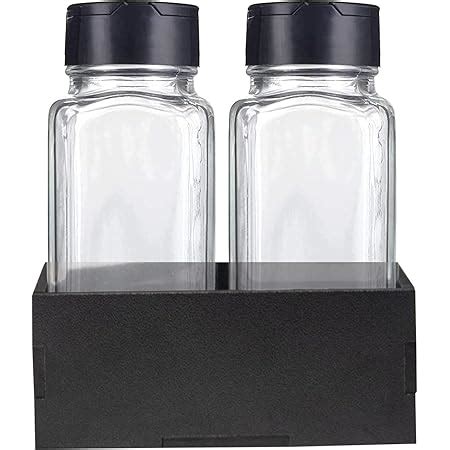 Buy Red Butler Glass Spice and Salt-Pepper Sprinkler Set/120 ML, Clear ...