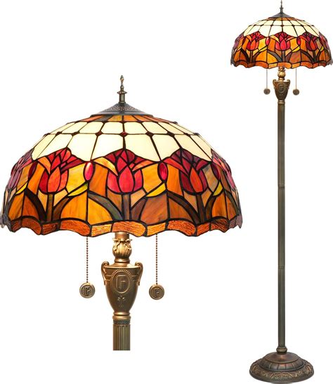Home Supplies Secret Gardens Tiffany Style Floor Lamp Stained Glass ...