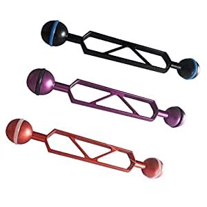 6'' Dual Ball Joint Extension Arm for Diving Underwater Camera Light ...