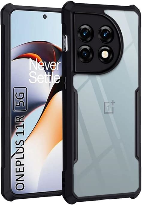 TheGiftKart Shockproof Crystal Clear Back Cover Case for OnePlus 11R 5G ...