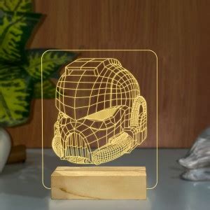 StarLaser Antman452 3D Illusion Night lamp for Kids Bedroom Table Lamp ...