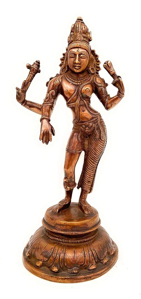 Buy Bhunes Brass Ardhanarishvara | Ardhnarishwar Statue | Ardhnari ...