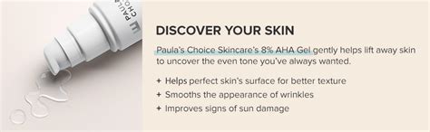 Paula's Choice SKIN PERFECTING 8% AHA Gel Exfoliant with Glycolic Acid ...