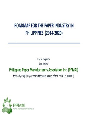 Fillable Online industry gov paper industry in the philippines Fax ...