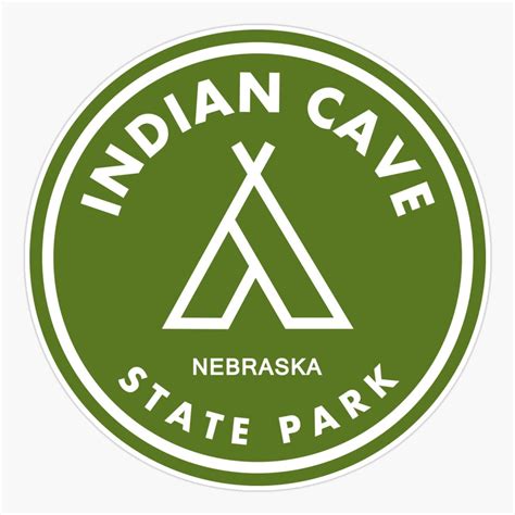 Maneki Indian Cave State Park Nebraska Tent Er, Phone Decal Water ...