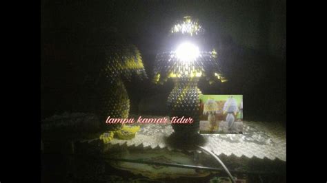 Lampu kamar tidur.!!dari kertas ceki!!!